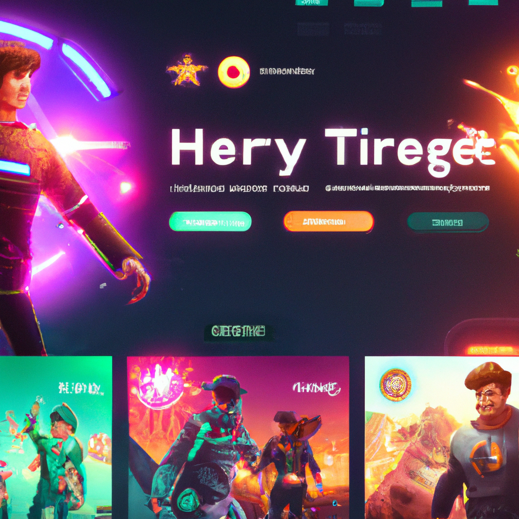 ArcLoft hero montage showing players in neon arenas and a creator overlay